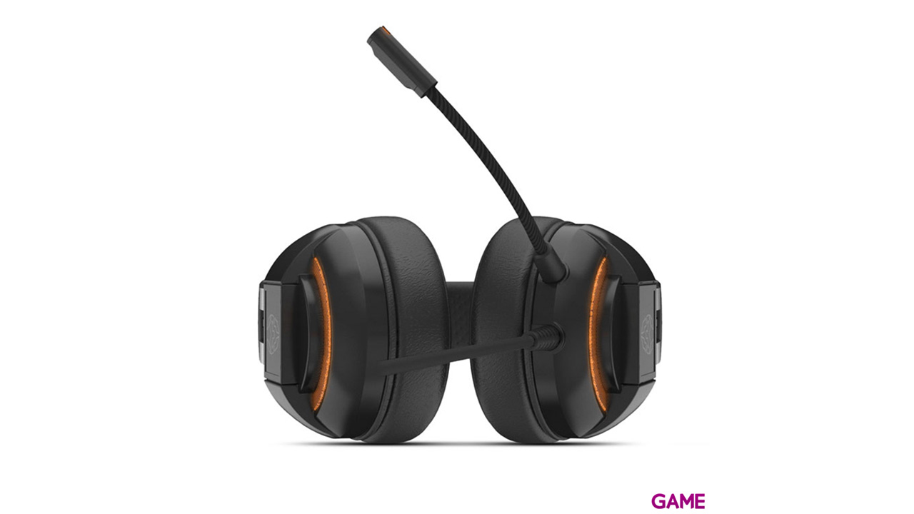 KROM Kode 7.1 LED Naranja PC-PS4-PS5 - Auriculares Gaming-2