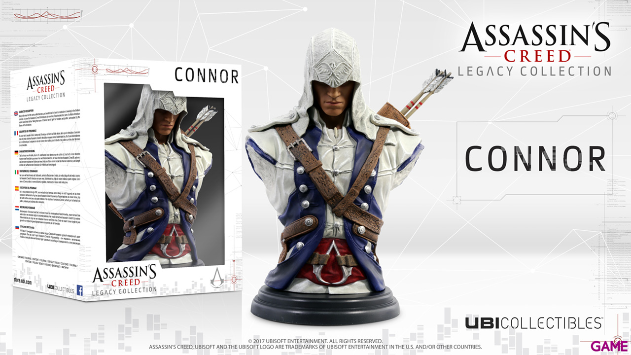 Assassin´s Creed 3 Bust Connor Figurine-0