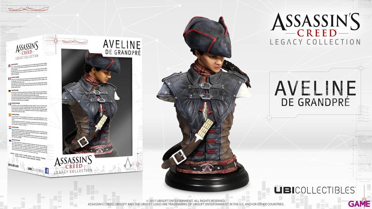 Assassin´s Creed Liberation Bust Aveline Figurine-0