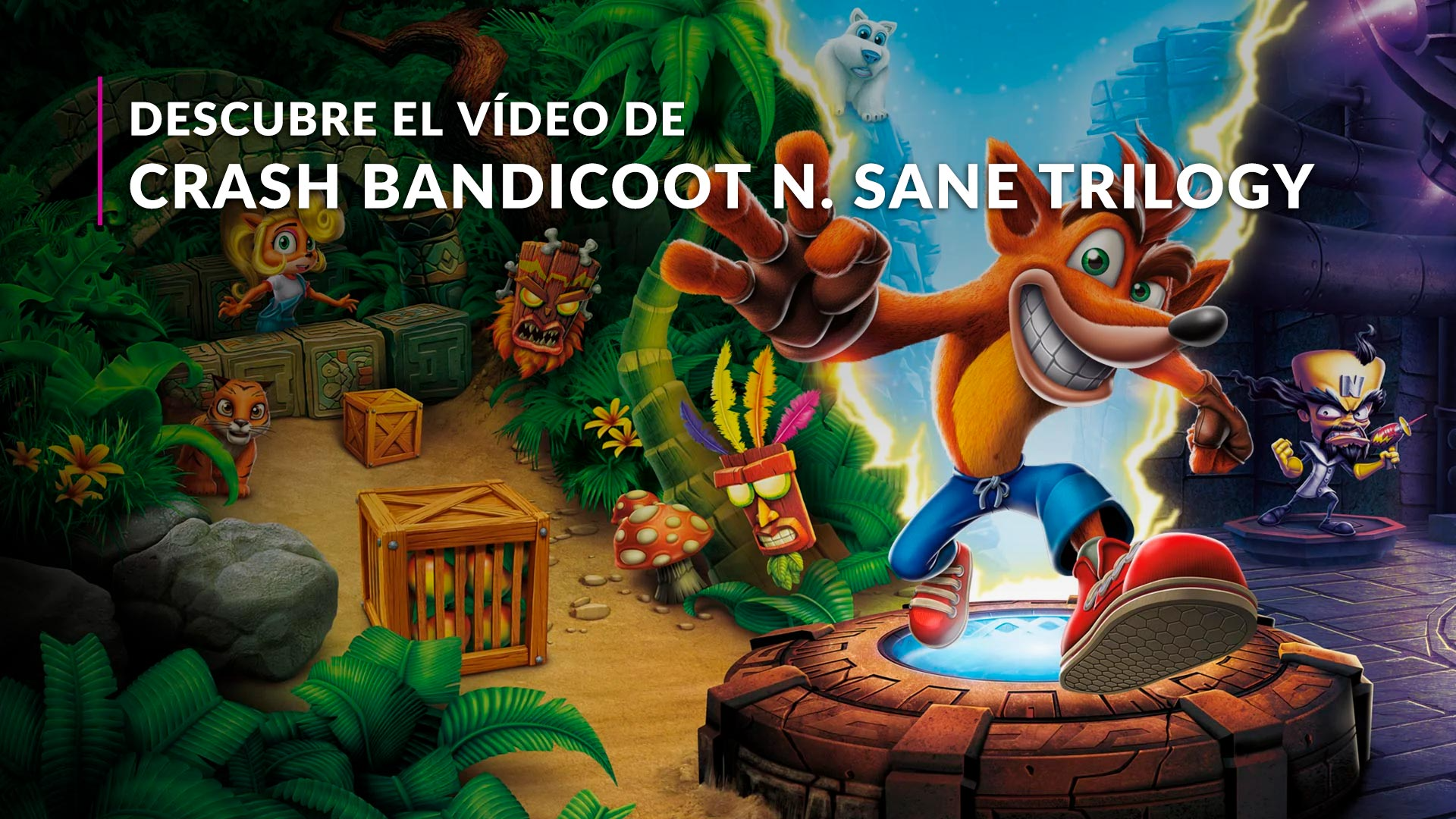 Crash Bandicoot N. Sane Trilogy. Playstation 4