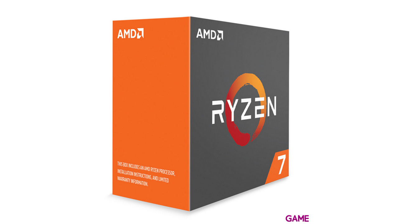AMD Ryzen 7 1800X 8X40GHZ 20MB Caja  - Microprocesador-0