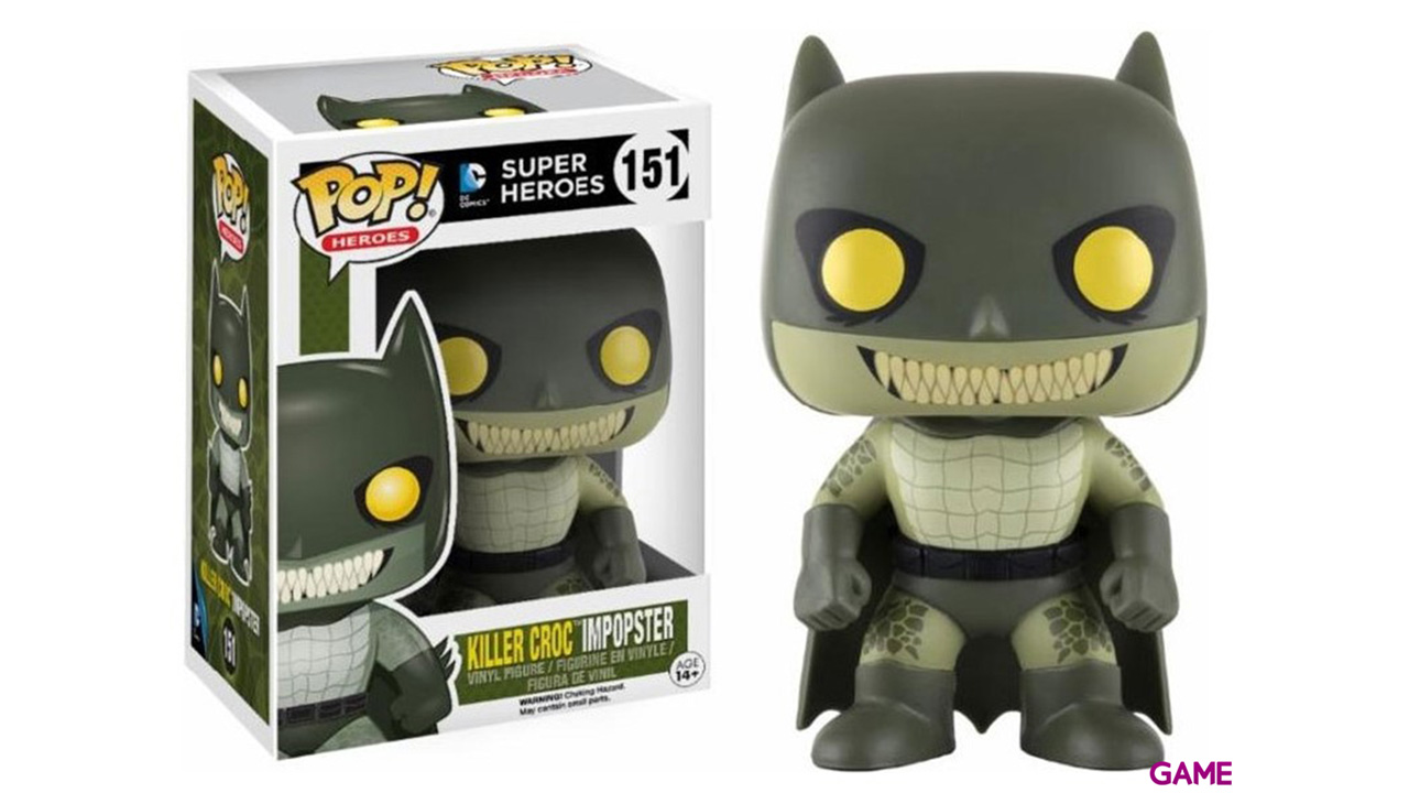 Figura POP DC Killer Croc Impostor (Batman)-0