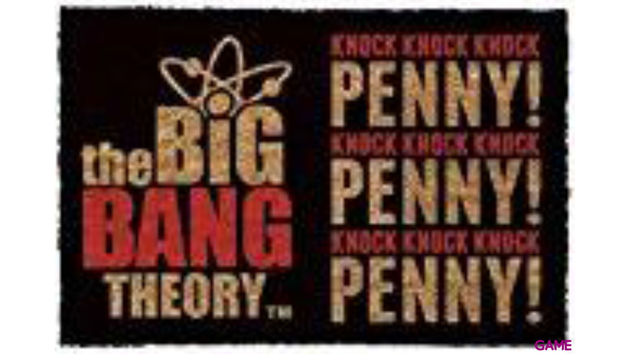 Felpudo Big Bang Theory-0