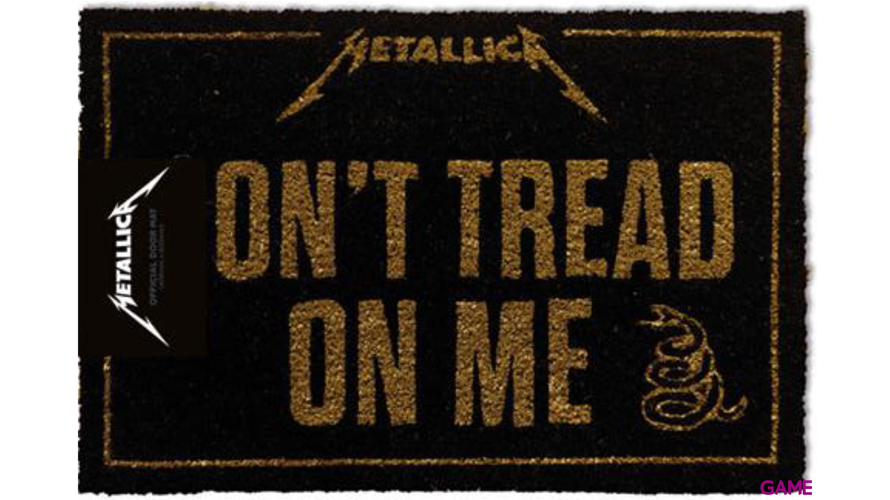 Felpudo Metallica Don`t Tread-0