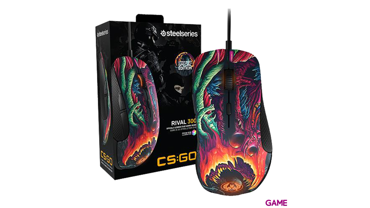 SteelSeries Rival 300 CS GO Hyper Beast-5