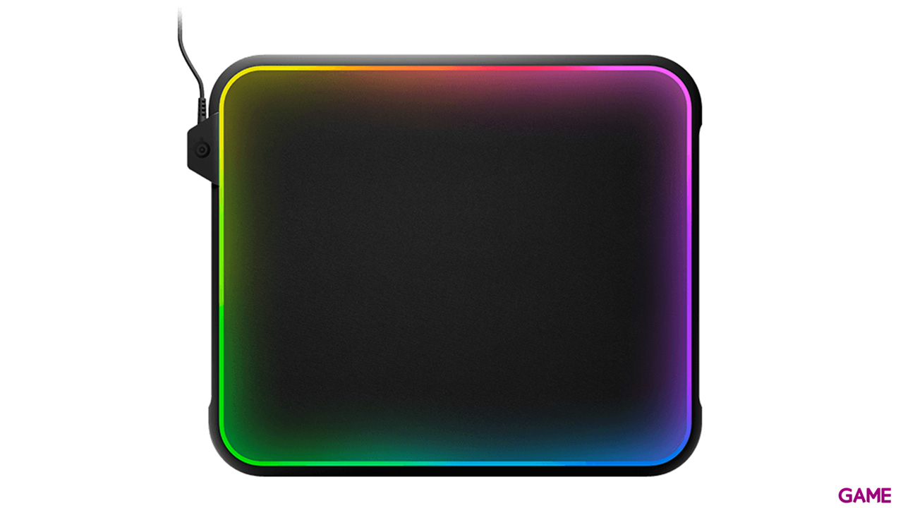 SteelSeries QcK Prism RGB Rígida doble superficie - Alfombrilla Gaming-0
