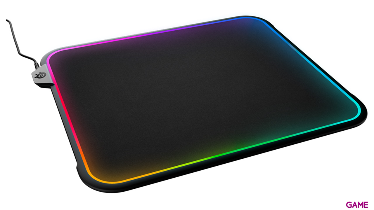 SteelSeries QcK Prism RGB Rígida doble superficie - Alfombrilla Gaming-1