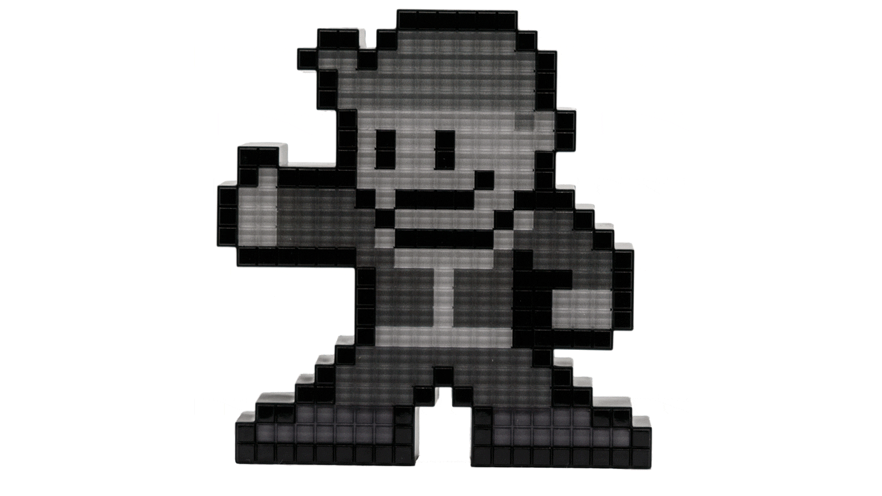 Figura Pixel Pals: Vault Boy Blanco y Negro-0