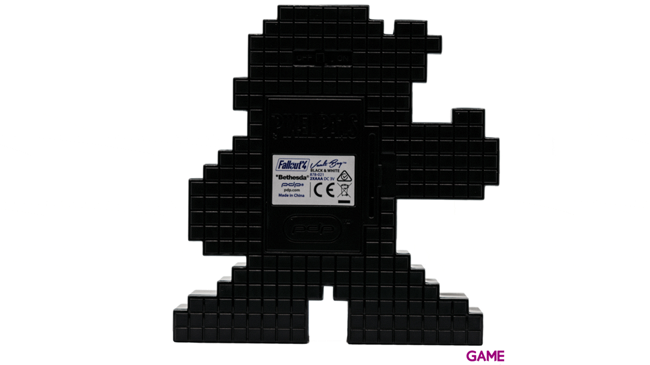 Figura Pixel Pals: Vault Boy Blanco y Negro-4