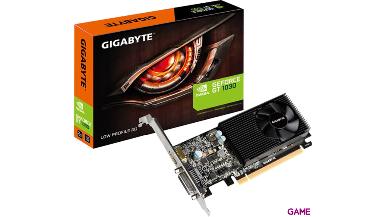 Gigabyte GeForce GT 1030 2GB  Perfil Bajo - Tarjeta Grafica-0