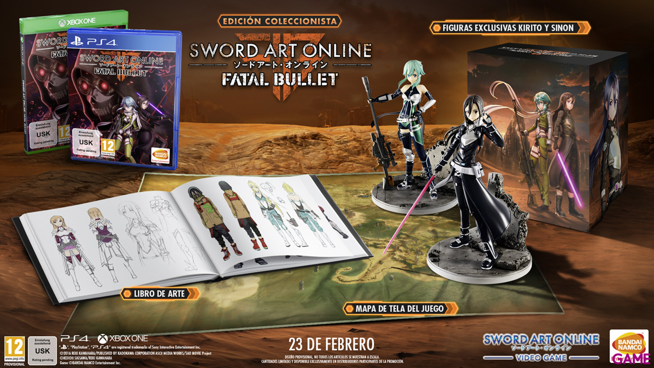Sword Art Online Fatal Bullet Collector Edition-0
