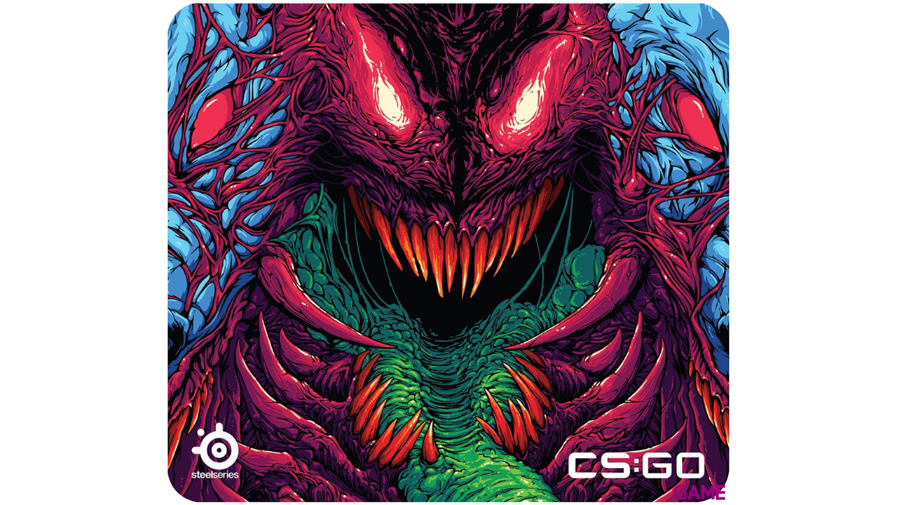 SteelSeries QCK+ CS:GO Hyper Beast-0