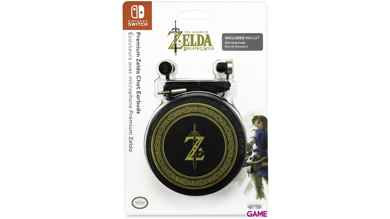Auriculares In-ear Zelda -Licencia Oficial--1