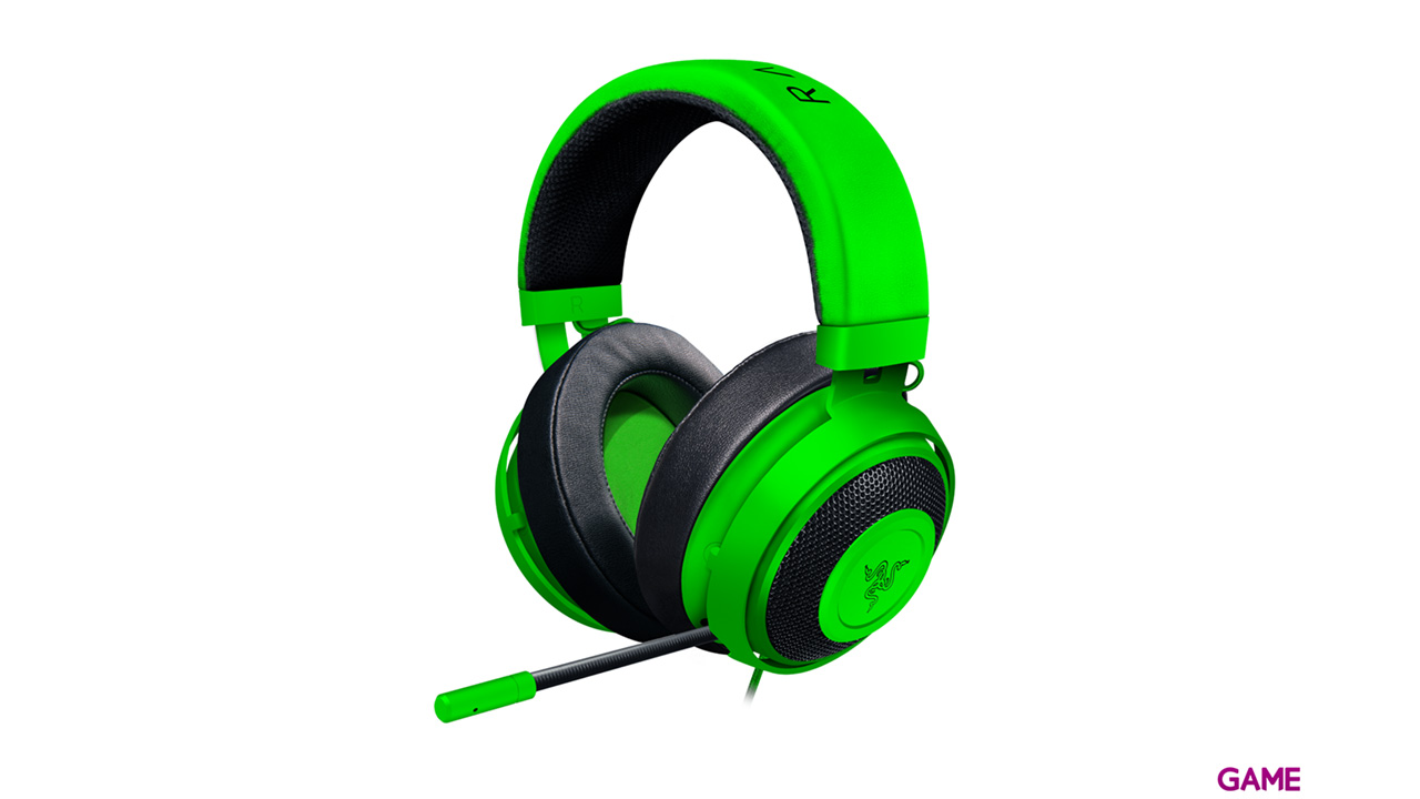 Razer Kraken Pro V2 Oval Verde PC-PS4-PS5-XBOX - Auriculares Gaming-1