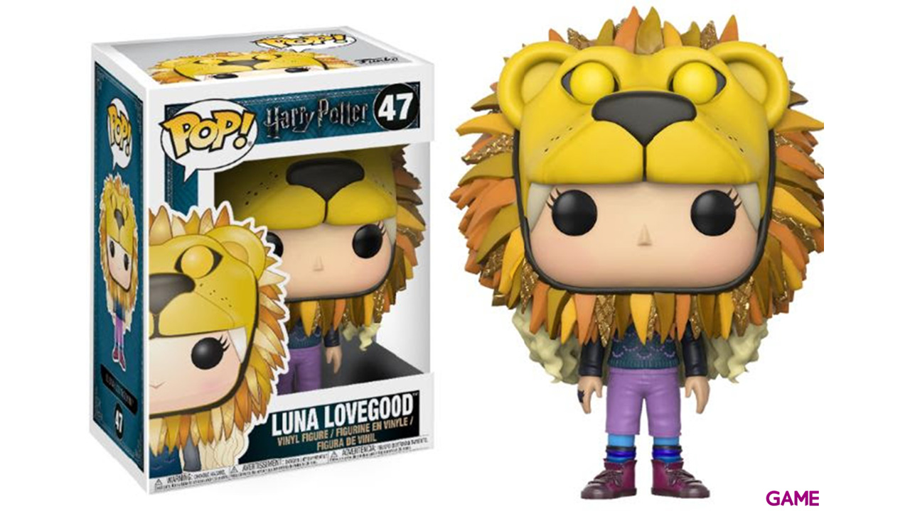 Figura POP Harry Potter: Luna Lovegood con Cabeza de León-0