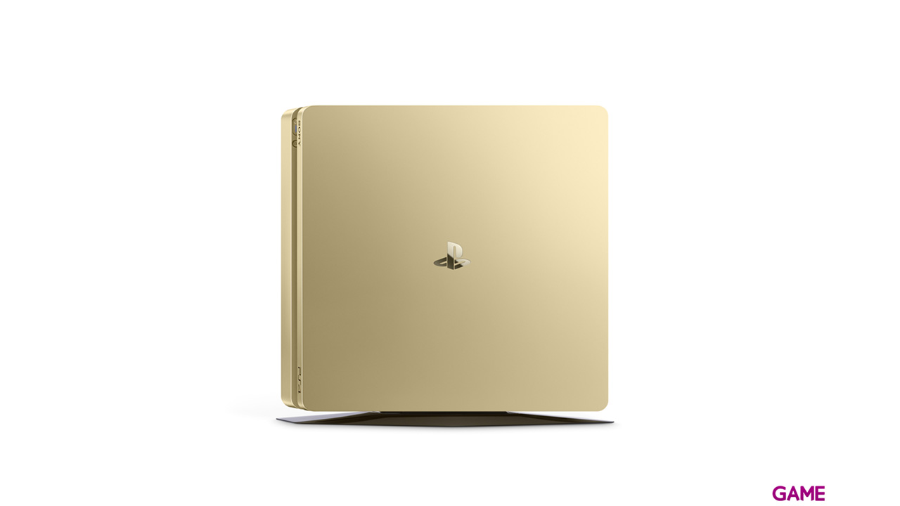 Playstation 4 Slim 500Gb Gold + 2 Dualshock 4 V2-4