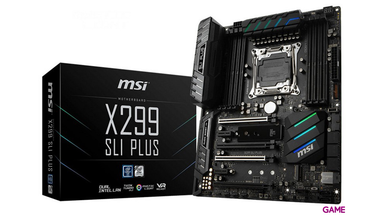 MSI X299 SLI Plus LGA2066 ATX - Placa Base-0
