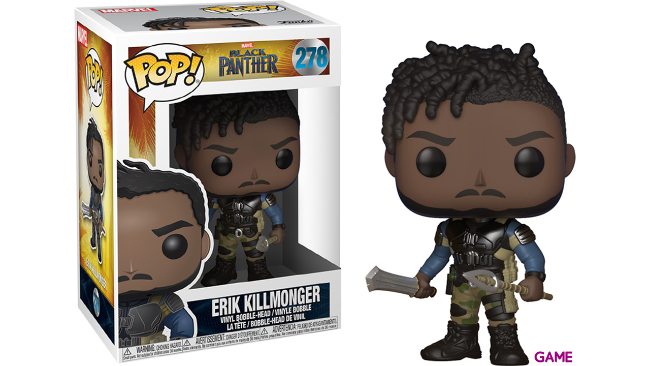 Figura POP Pantera Negra: Killmonger-0
