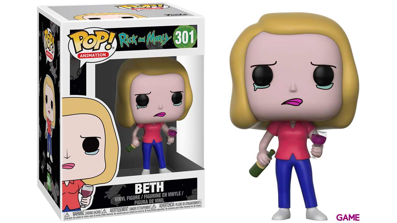Figura POP Rick y Morty S3: Beth-0