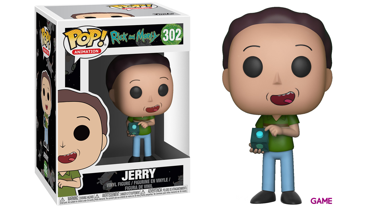 Figura POP Rick y Morty S3: Jerry-0