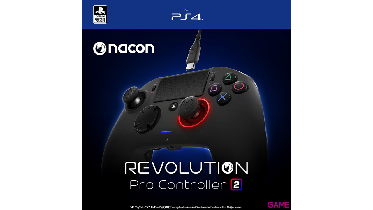 Controller Nacon Revolution Pro V2 -Licencia Oficial Sony--9