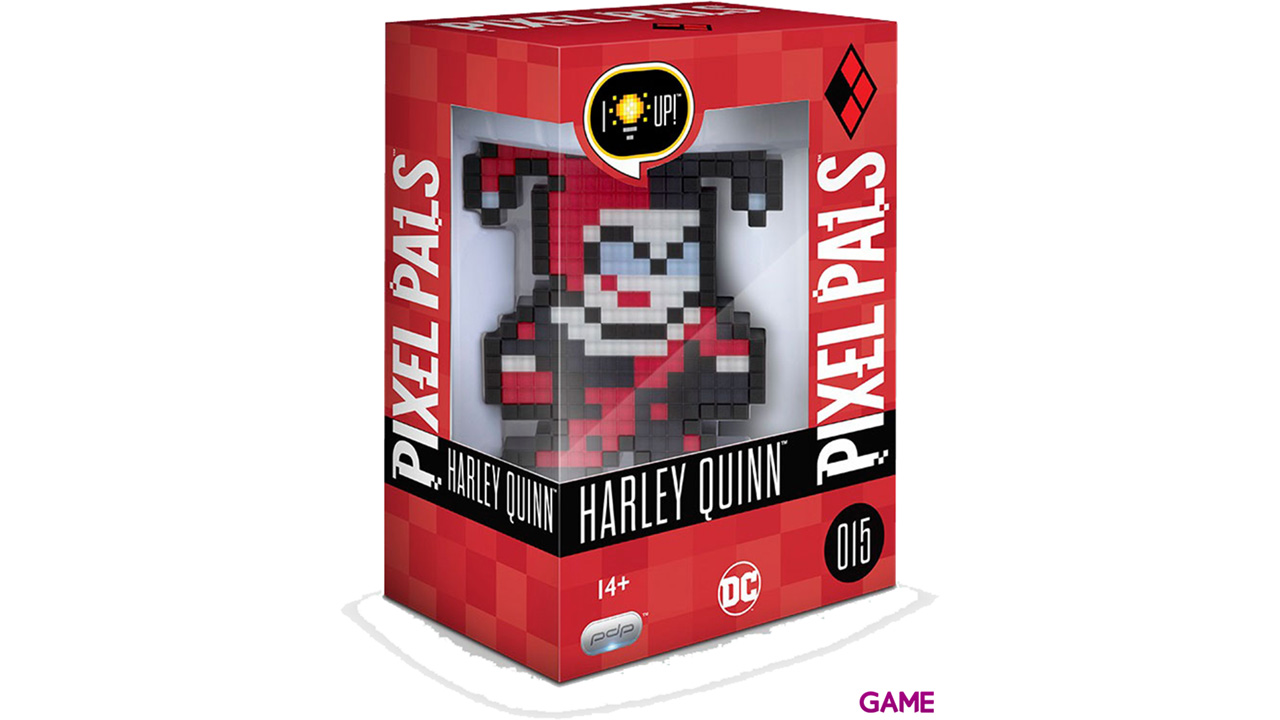 Figura Pixel Pals: DC Harley Quinn-0
