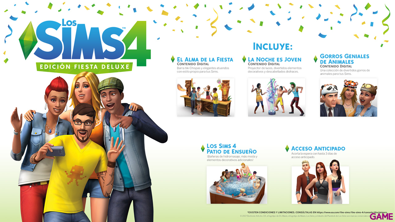 Los Sims 4 Edición Fiesta Deluxe-0