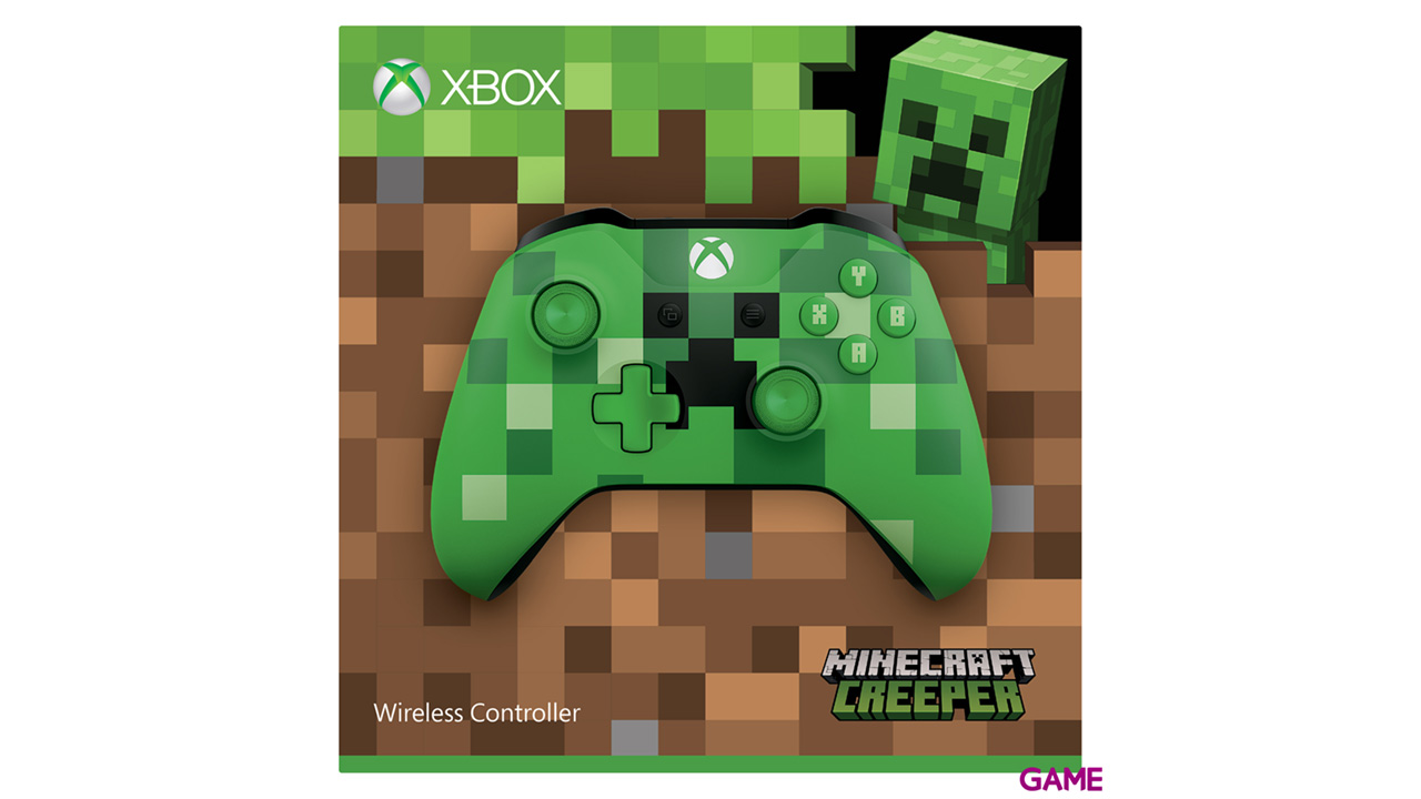 Controller Inalámbrico Minecraft Creeper-2