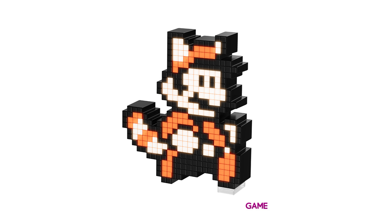 Figura Pixel Pals: Nintendo Raccoon Mario-1