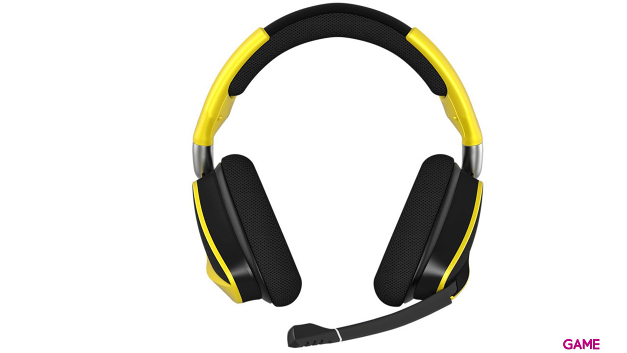 CORSAIR Void Pro RGB Wireless Special Edition Dolby 7.1 Negro-Amarillo PC - Auriculares Gaming Inalámbricos-1