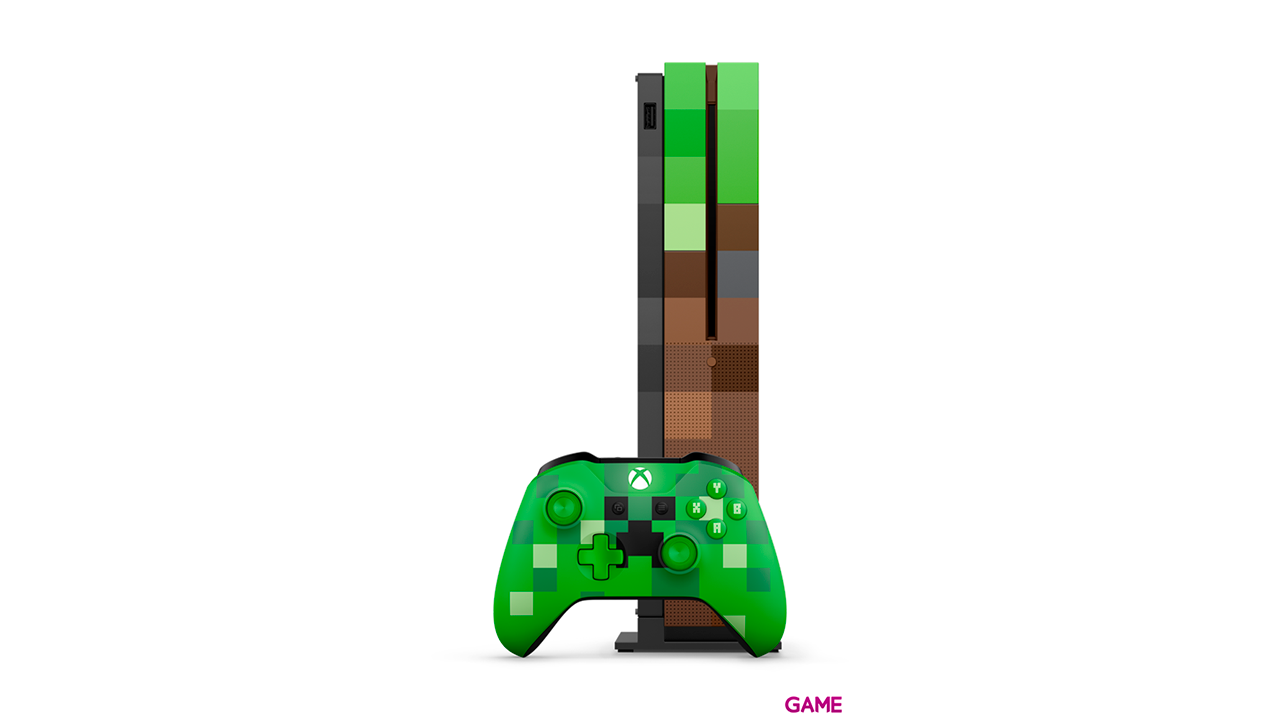 Xbox One S 1TB Edición Minecraft-2