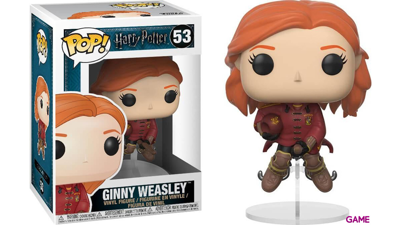 Figura POP Harry Potter: Ginny en Escoba-0