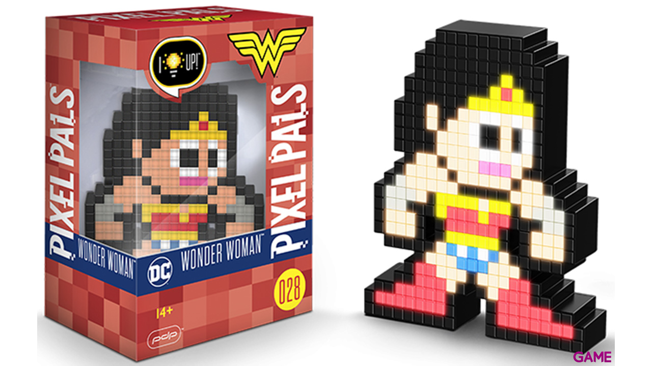 Figura Pixel Pals: DC Wonder Woman-0