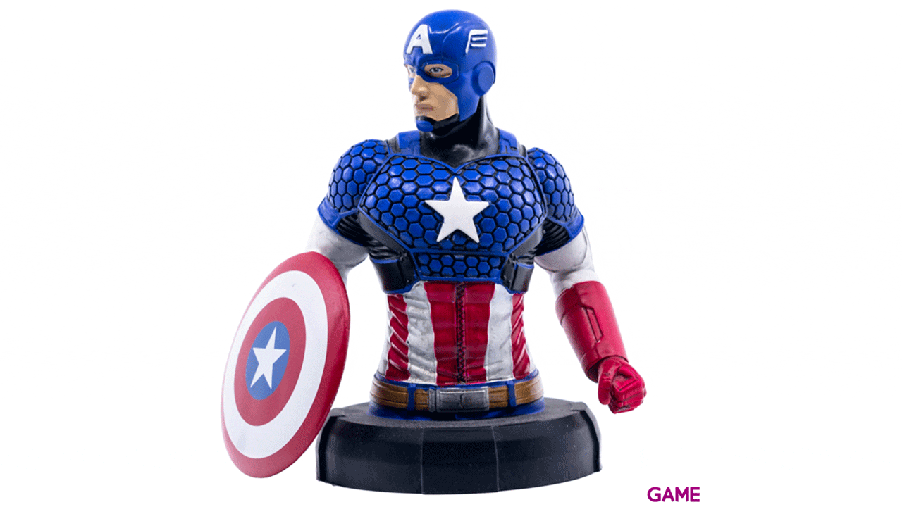 Busto de Resina MARVEL: Capitán América-1