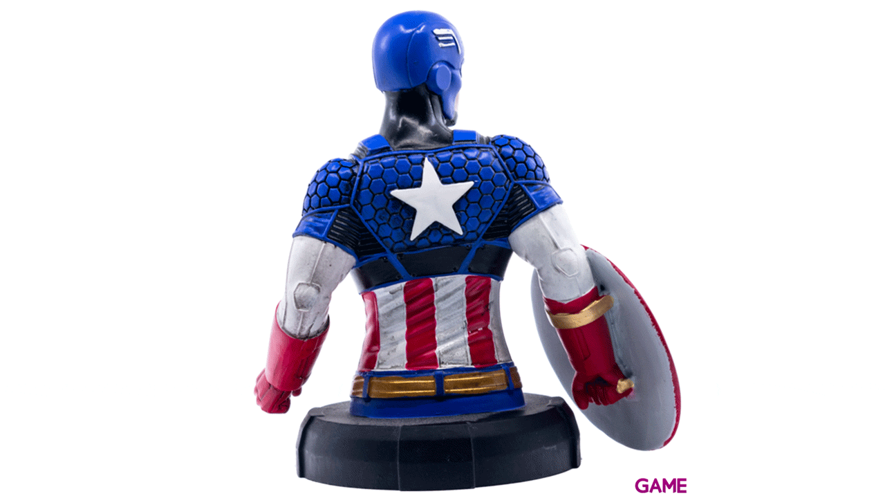 Busto de Resina MARVEL: Capitán América-4