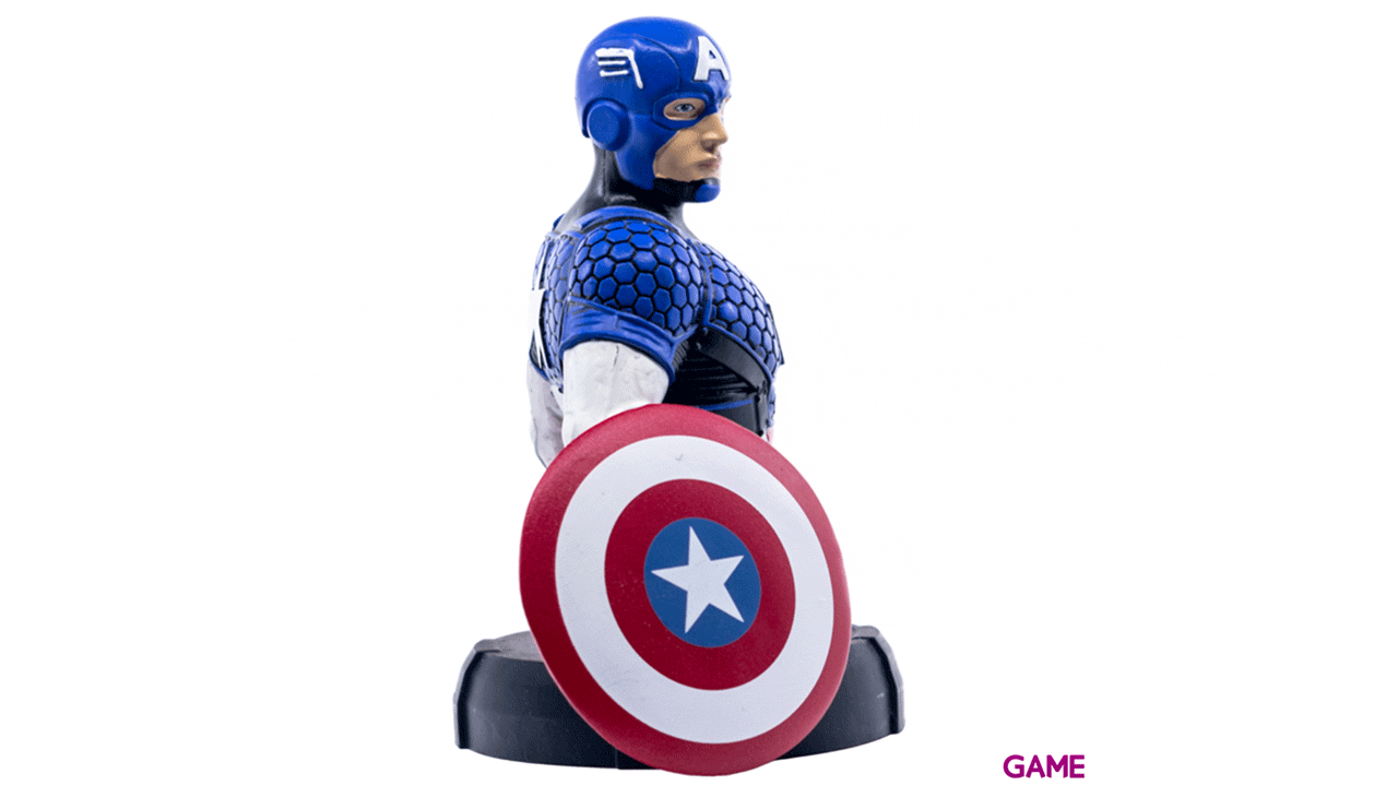 Busto de Resina MARVEL: Capitán América-6