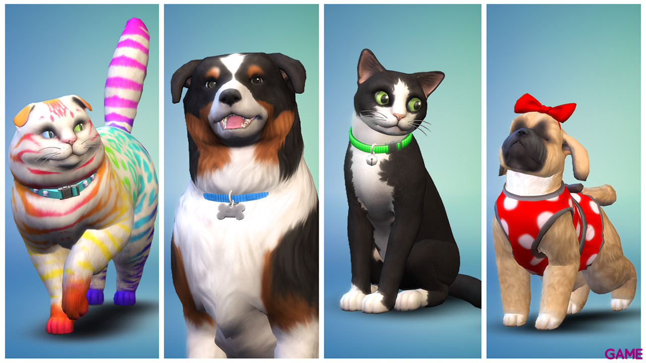 Los Sims 4 Perros y PC: