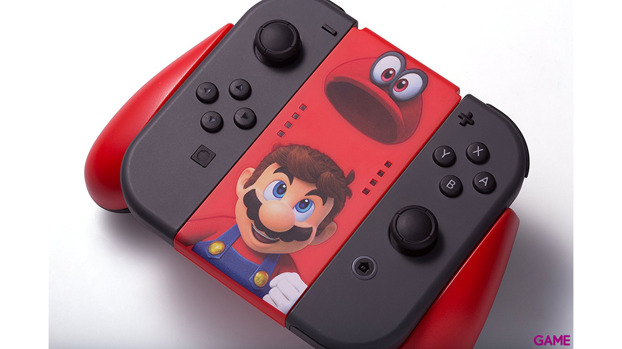Primitivo historia Belicoso Comfort Grip PowerA Mario Odyssey para Joy-Con -Licencia oficial-. Nintendo  Switch: GAME.es