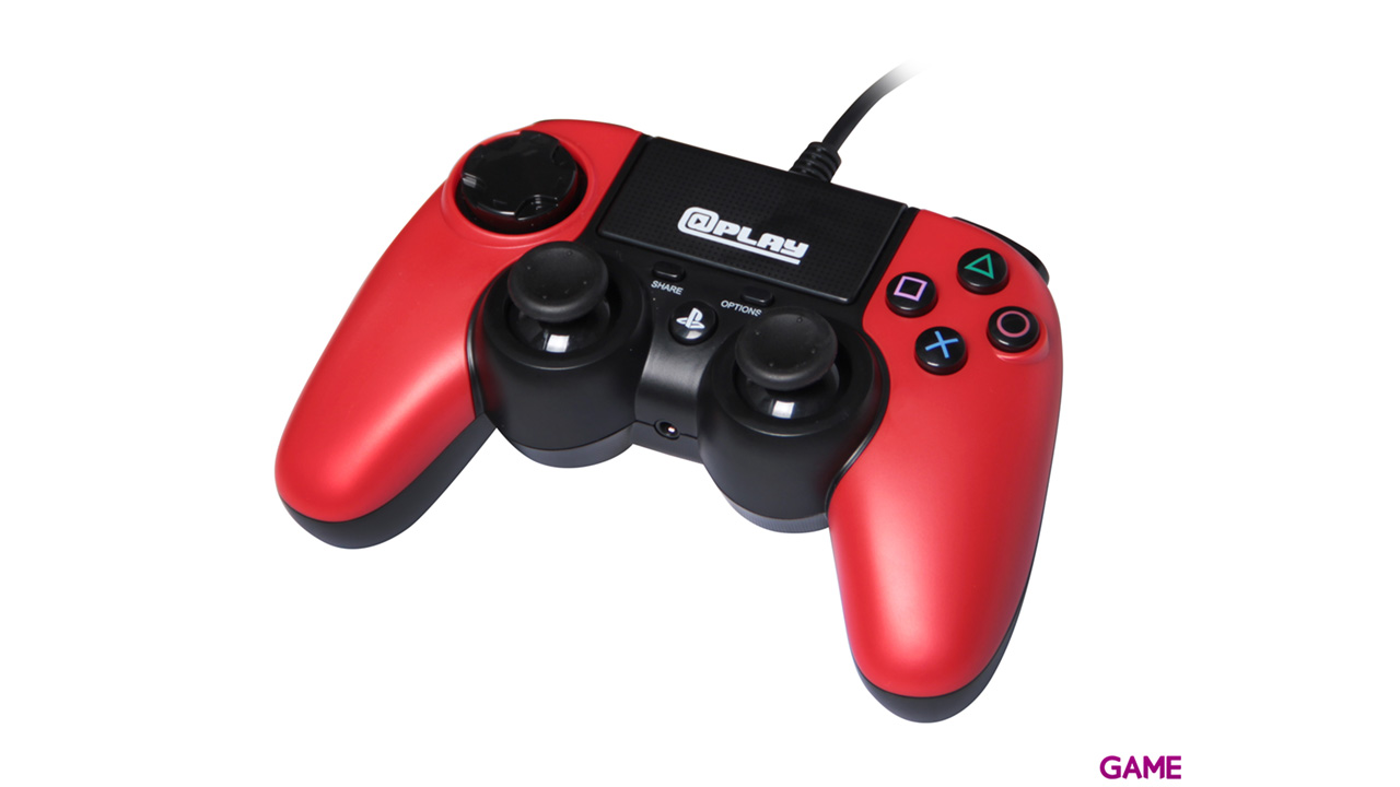 Controller Playstation 4 Rojo At Play -Licencia Oficial Sony--1