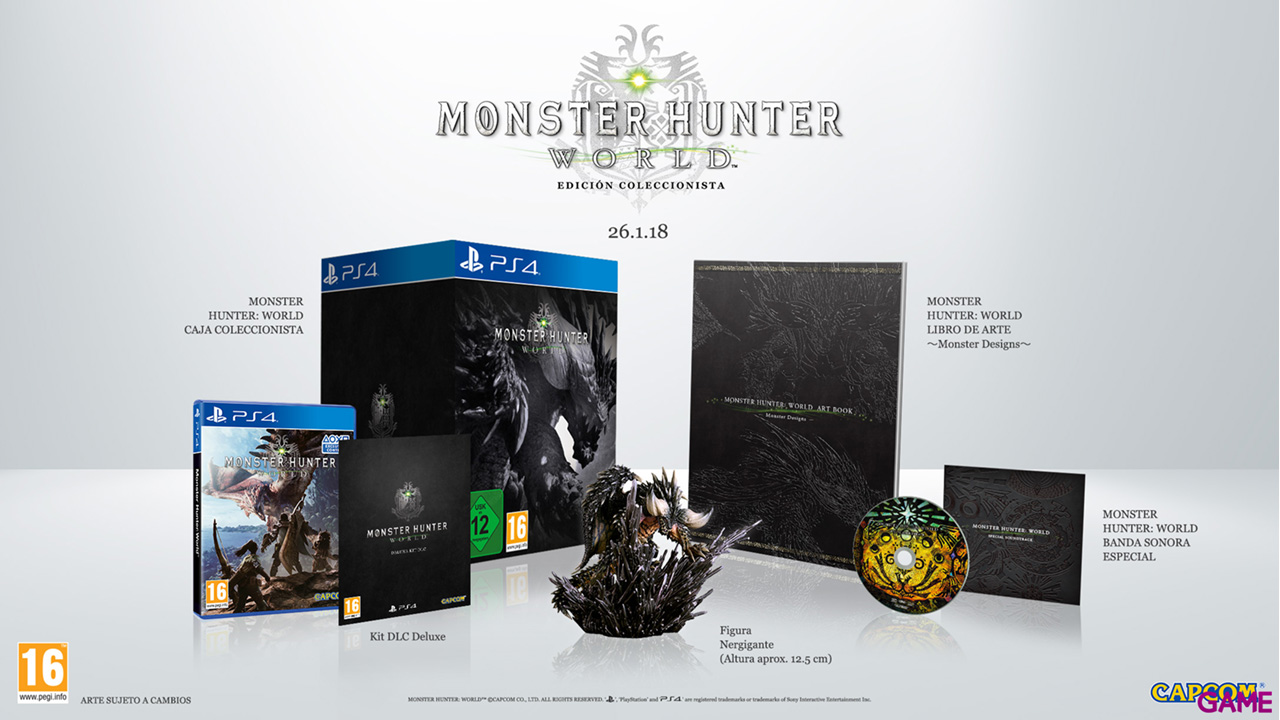 Monster Hunter World Edición Coleccionista-0