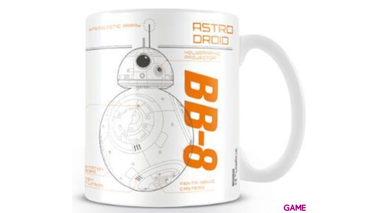 Taza Star Wars: BB-8 Sketch 320ml-0