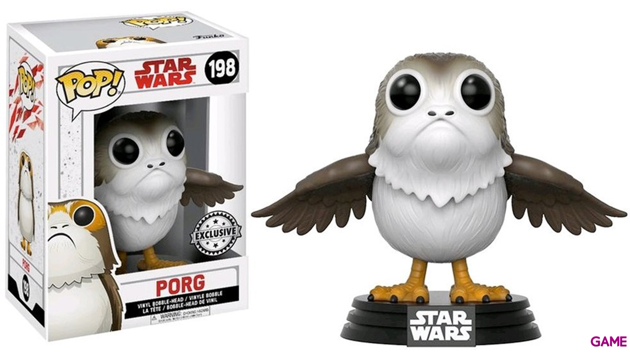 Figura POP Star Wars VIII: Porg Ed. Limitada-0