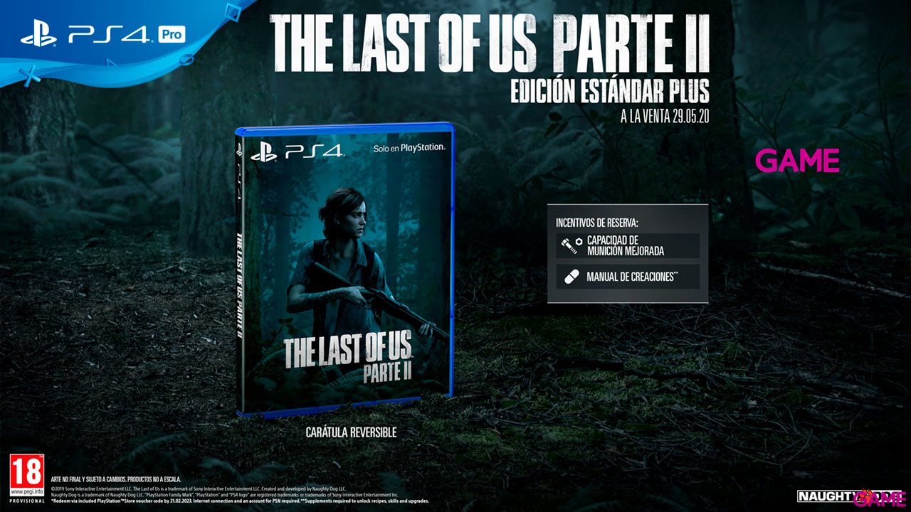 The Last of Us Parte II Standard+