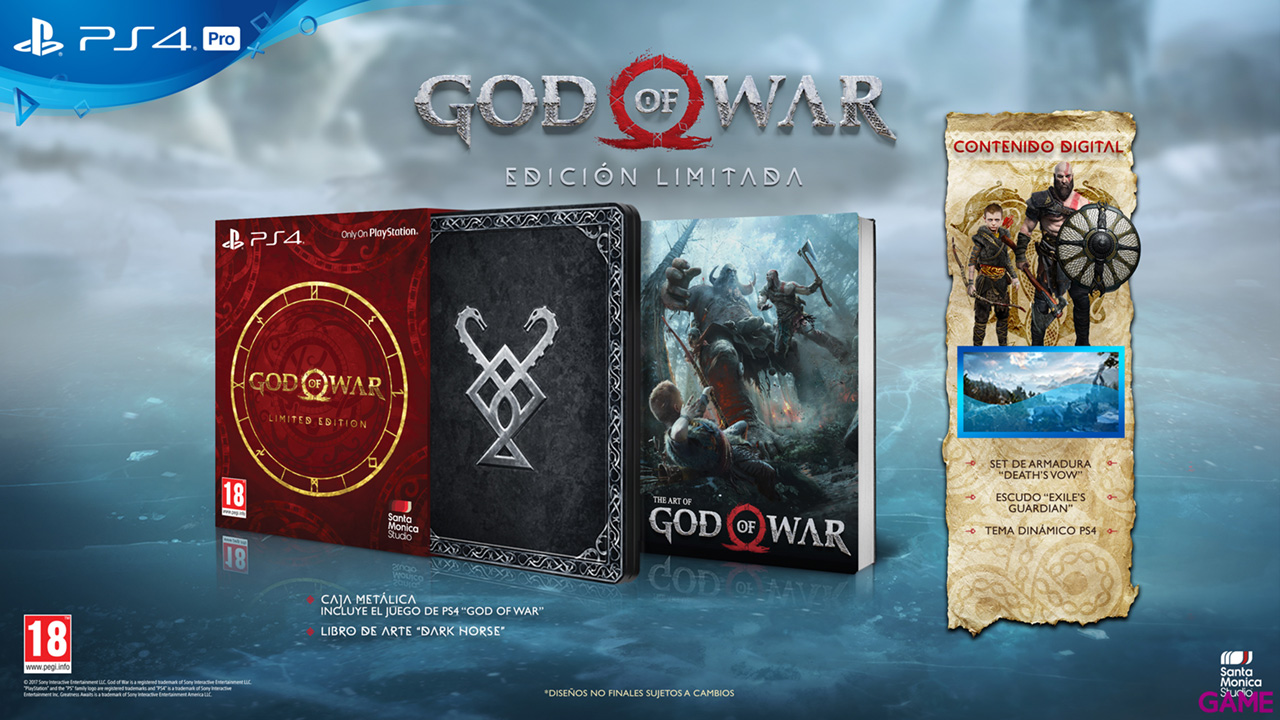 GOD OF WAR Edición Limitada