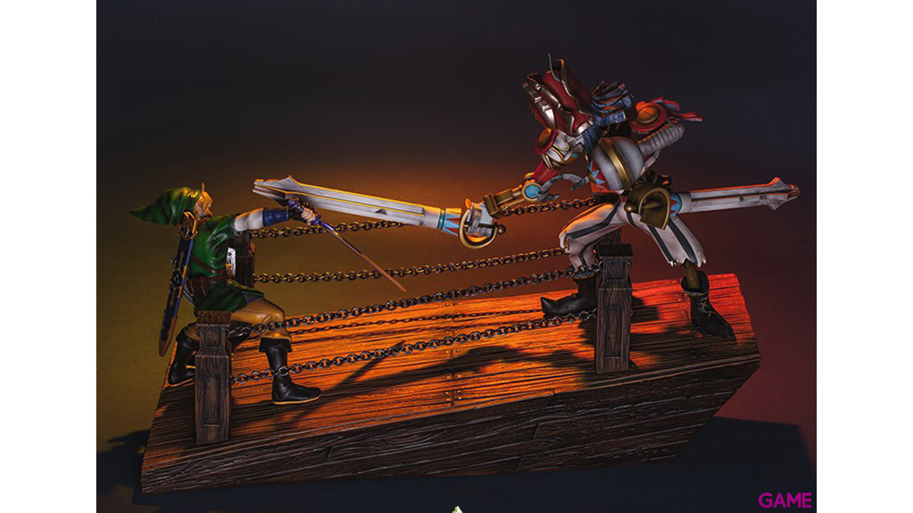 Estatua The Legend of Zelda: Link vs Scervo-2