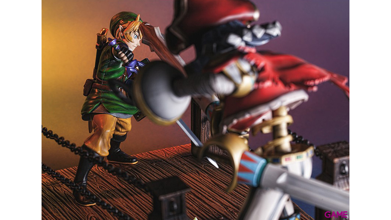 Estatua The Legend of Zelda: Link vs Scervo-4