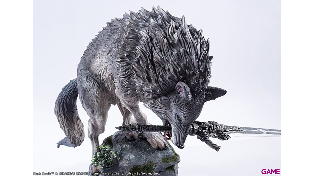 Estatua Dark Souls: The Great Grey Wolf-7