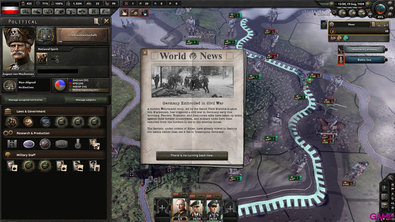 Hearts of Iron IV: Waking the Tiger-5