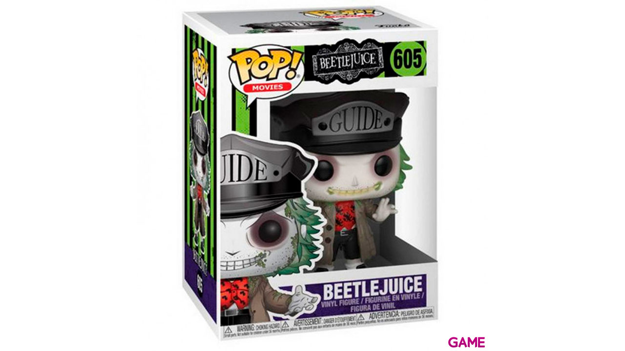 Figura Pop Beetlejuice Con Sombrero-1
