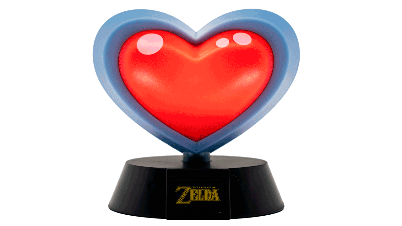 Lámpara The Legend of Zelda: Contenedor de Corazón-0